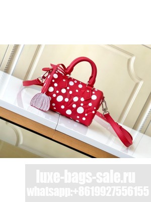 Louis Vuitton LV X YK NANO SPEEDY M81910 red