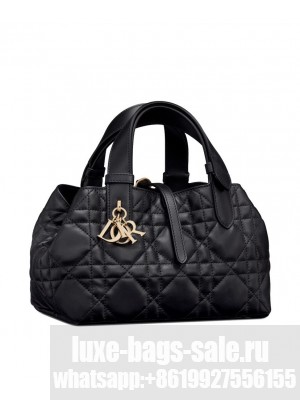Christian Dior Small Dior Toujours Bag Black