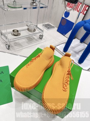 Bottega Veneta Unisex Ripple Tech Knit Lace-up Sneakers 2022 Collection 03