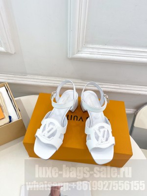 Louis Vuitton Women's LV Isola 5cm Sandals White