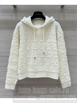 Louis Vuitton Women's Sheep Wool Sweatshirt White