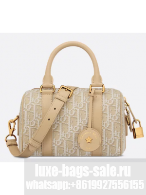 Dior Groove 16 Bag Natural Dior Oblique Jacquard M1364UTZ
