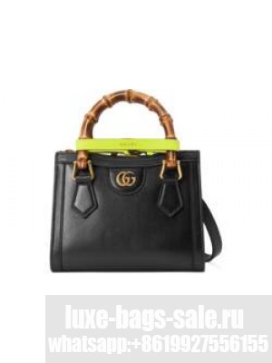 Gucci Diana mini tote bag 655661 black