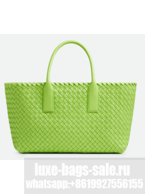 Bottega Veneta Small Cabat 730297 Apple green