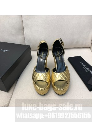 Saint Laurent 4cm Platform Heel 13.5cm High Heel Sandals 2022 Collection 011