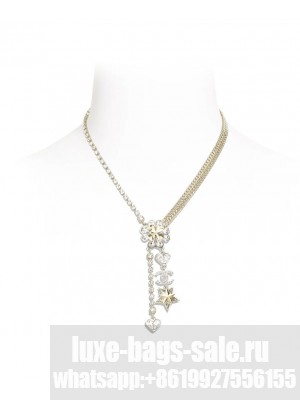 Chanel Women's Necklace ABA880 Golden