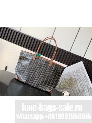 Goyard Artois MM Bag Black & Tan