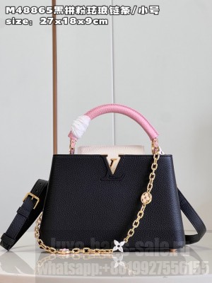 Louis Vuitton Capucines BB M21043 black