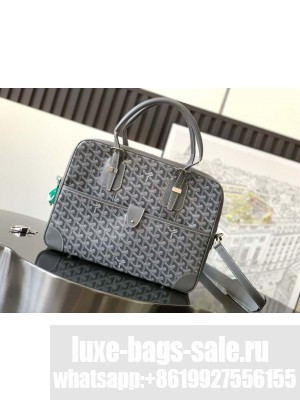 Goyard Ambassade Document Case Grey