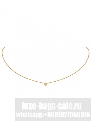 Cartier Women's Cartier d'Amour Necklace, Extra Small Golden