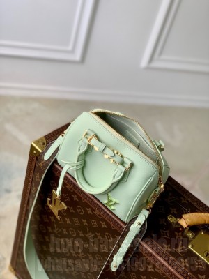 Louis Vuitton Speedy Bandouliere M24598 light green
