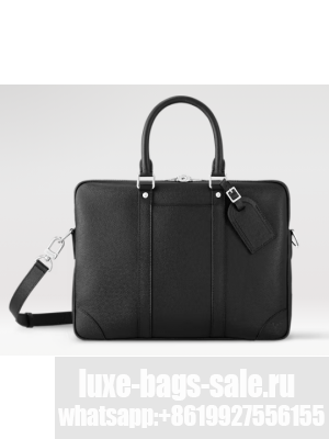 Louis Vuitton Porte-Documents Voyage PM M30925 black