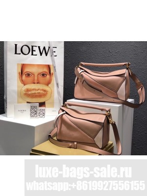 Loewe Puzzle Bag Original Leather B9124 pink
