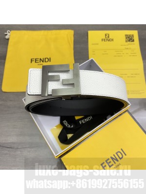 Fendi 38mm Eversible Belt FF buckle with stud closure 2021 Collection 34
