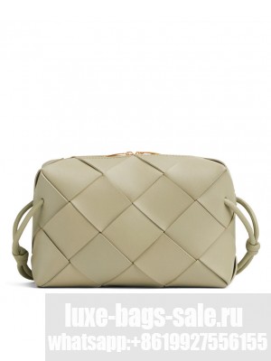 Bottega Veneta Small Cassette Camera Bag 709417 Light Gray