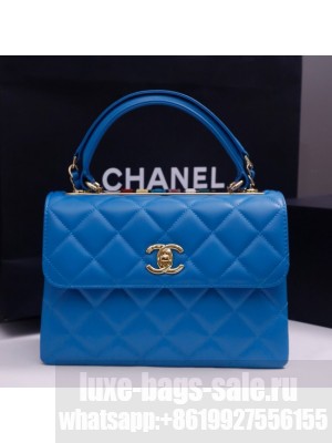 CHANEL small Flap Bag With Top Handle 92236-17