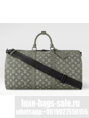 Louis Vuitton Keepall Bandouliere 50 M12504 Olive Green
