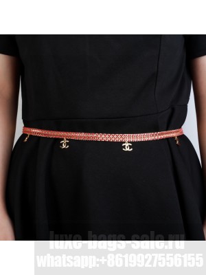 CHANEL Waist Chain Belt AB246