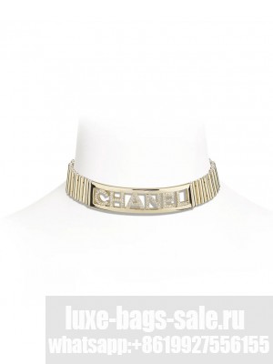 Chanel Women's Choker ABA292 Golden