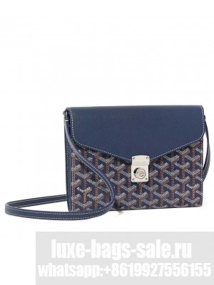 Goyard Chypre Wallet-Pouch Dark Blue