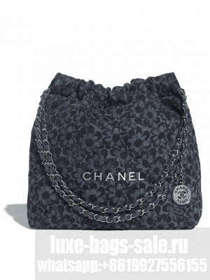 Chanel 22 Small Handbag AS3260 Black