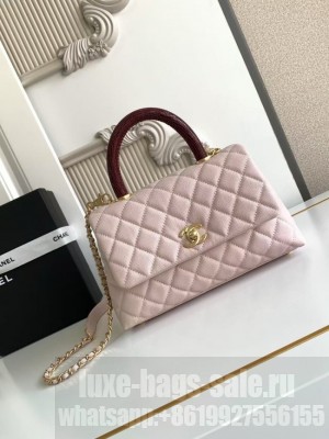 Chanel FLAP BAG WITH TOP HANDLE AS92990-1