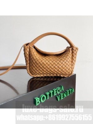 Bottega Veneta Small Cobble Top Handle 805739 brown