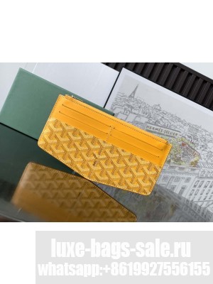 Goyard Insert Louise Wallet Yellow