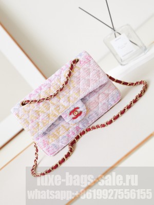 Chanel SMALL FLAP BAG AS3955 pink