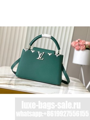 Louis Vuitton Capucines MM M23331 green