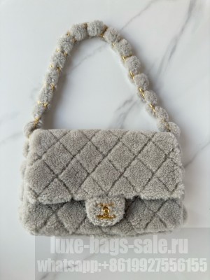 Chanel FLAP BAG AS5189 gray
