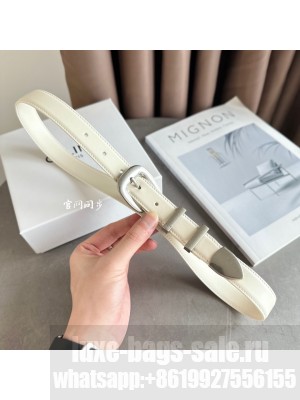 CELINE WIDTH 2.5CM SMALL WESTERN BELT IN TAURILLON LEATHER 022