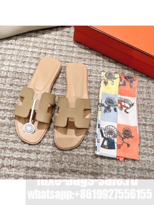 Hermes Oran Flat Slide Sandals 2023 Collection 086