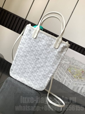 Goyard Poitiers Bag White