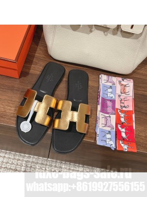 Hermes Oran Flat Slide Sandals 2023 Collection 015