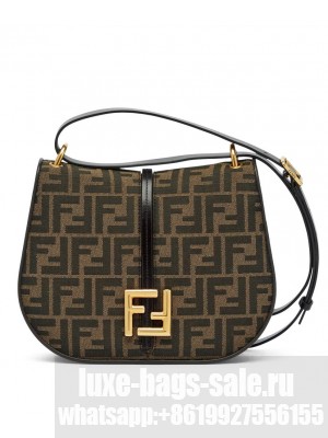 Fendi C'mon Medium 8BT366 Coffee