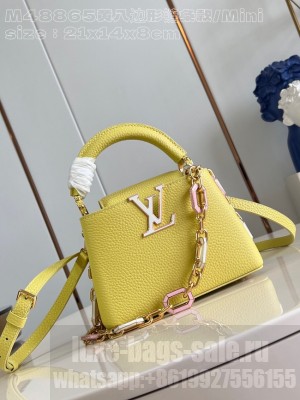Louis Vuitton Capucines Mini M23456 yellow
