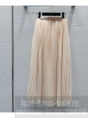Louis Vuitton Women's Pleated Skirt Pink