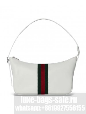 Gucci Lunetta Small Crossbody Bag 863406 White