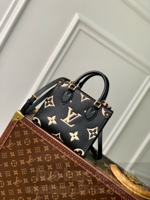 Louis Vuitton OnTheGo BB M47054 black&Cream