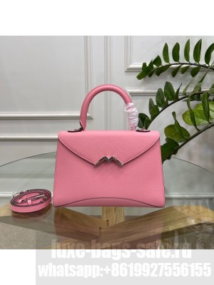 Moynat Gabrielle pettie Bag in espom leather pink