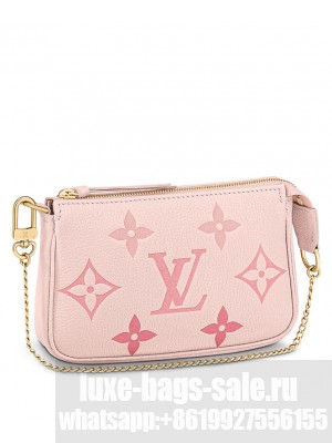 Louis Vuitton Mini Pochette Accessoires M80501 Pink