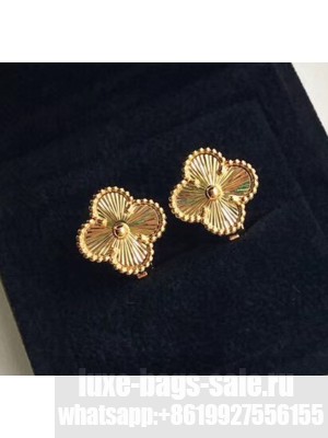 Van Cleef & Arpels Gold Earrings 24 2020 Collection