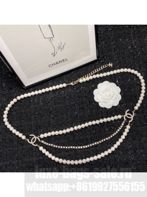 CHANEL Waist Chain Belt AB269
