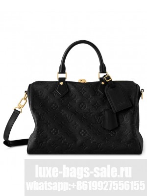 Louis Vuitton Speedy Soft 30 M47186 Black