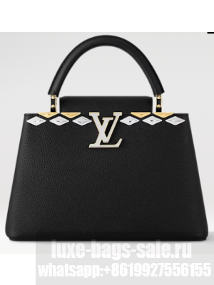 Louis Vuitton Capucines MM M12135 black