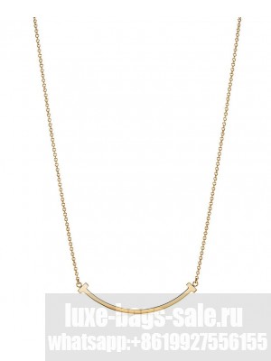 Tiffany Women's Smile Pendant Golden