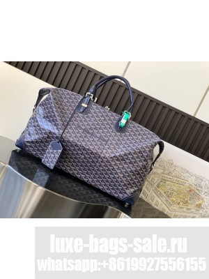 Goyard Bowling 55 bag Navy Blue