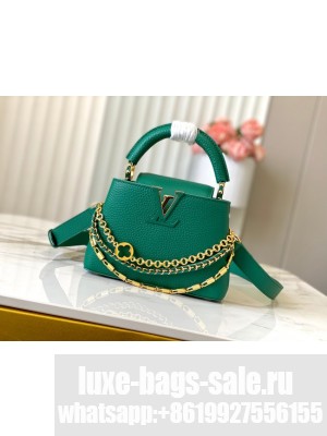 Louis Vuitton Capucines Mini M11908 green