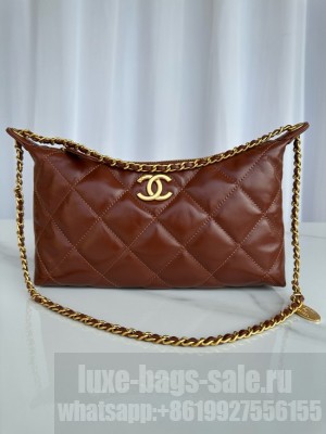 Chanel small HOBO BAG AS5528 red
